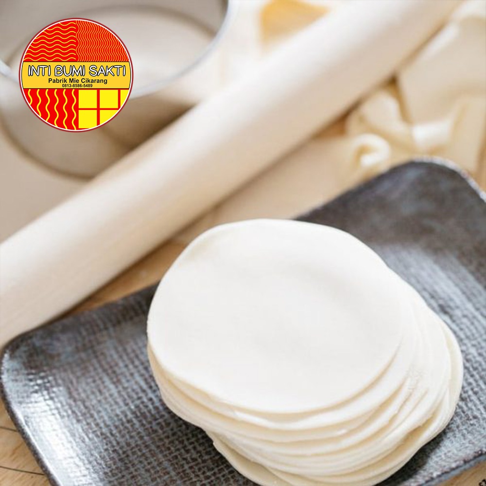 

NOB Kulit Pangsit kotak/persegi Basah rebus Gyoza Kuotie Wonton Swekiaw Aneka Dimsum premium Halal