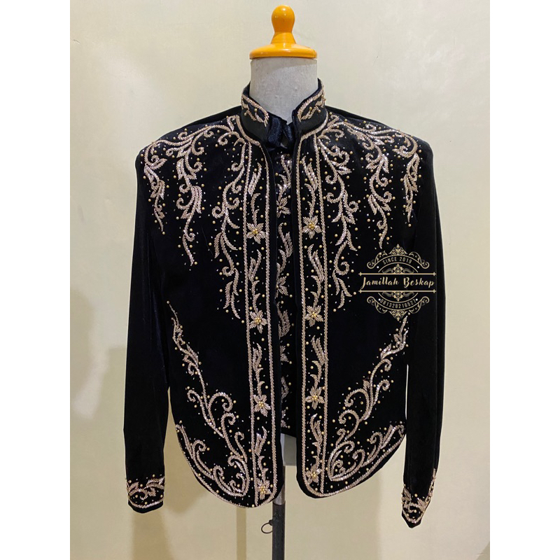 Beskap Bludru Pria || Beskap Pria || Beskap Jawa Bludru || Beskap Solo || Beskap Jawa Solo