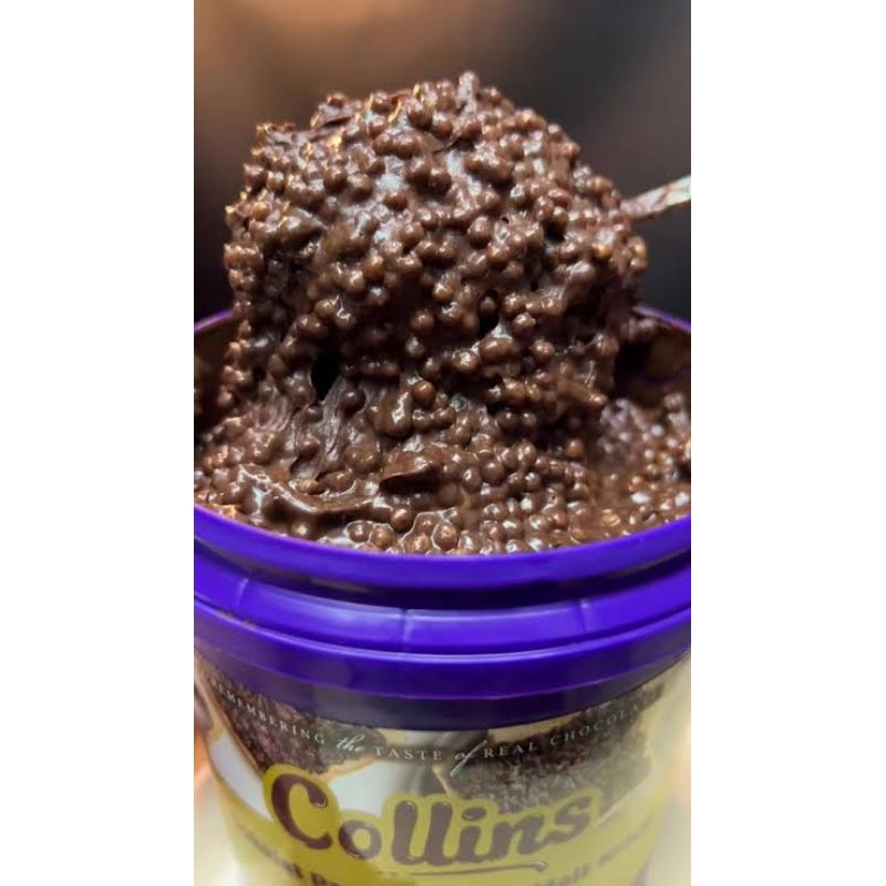 

SURABAYA - COLLINS Choco Crunchy 1Kg Selai Collins Coklat Crunchy