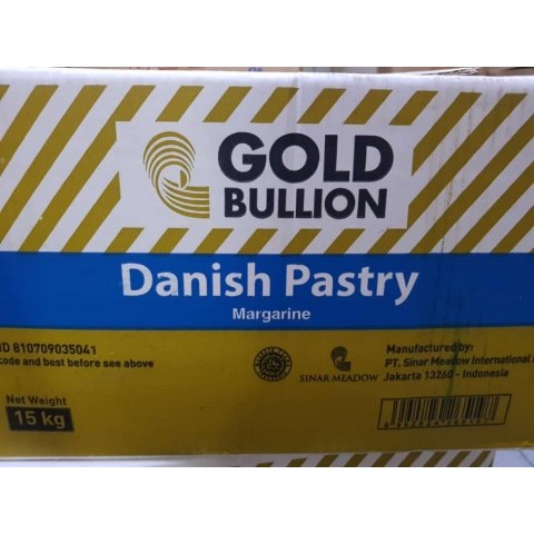 

Gold Bullion DANISH Pastry Shortening 500g