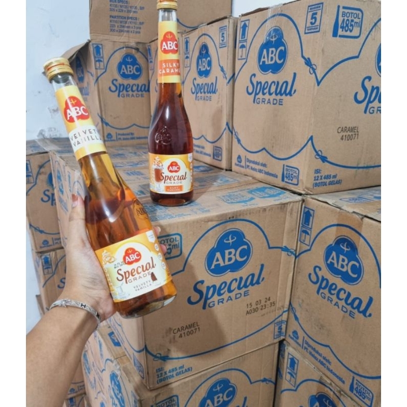 sirup abc special velvety vanila silky caramel 485ml