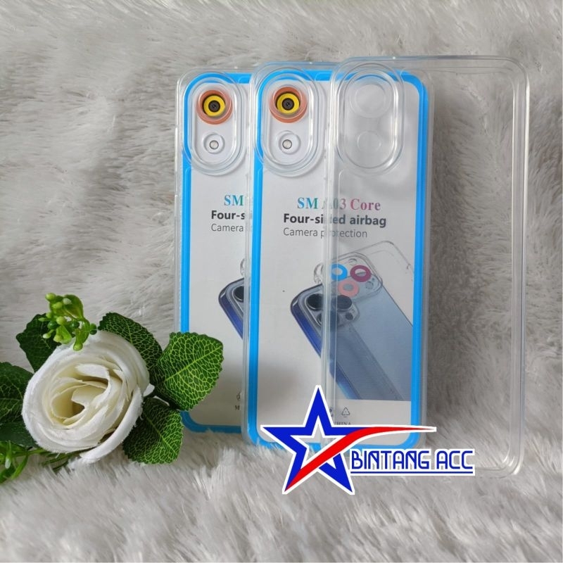 Silikon Casing Bening Samsung A03 Cor Case
