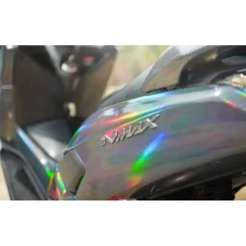 stiker hologram /skotlet motor/scotlet laser crome/stiker pelangi/stiker laser crome