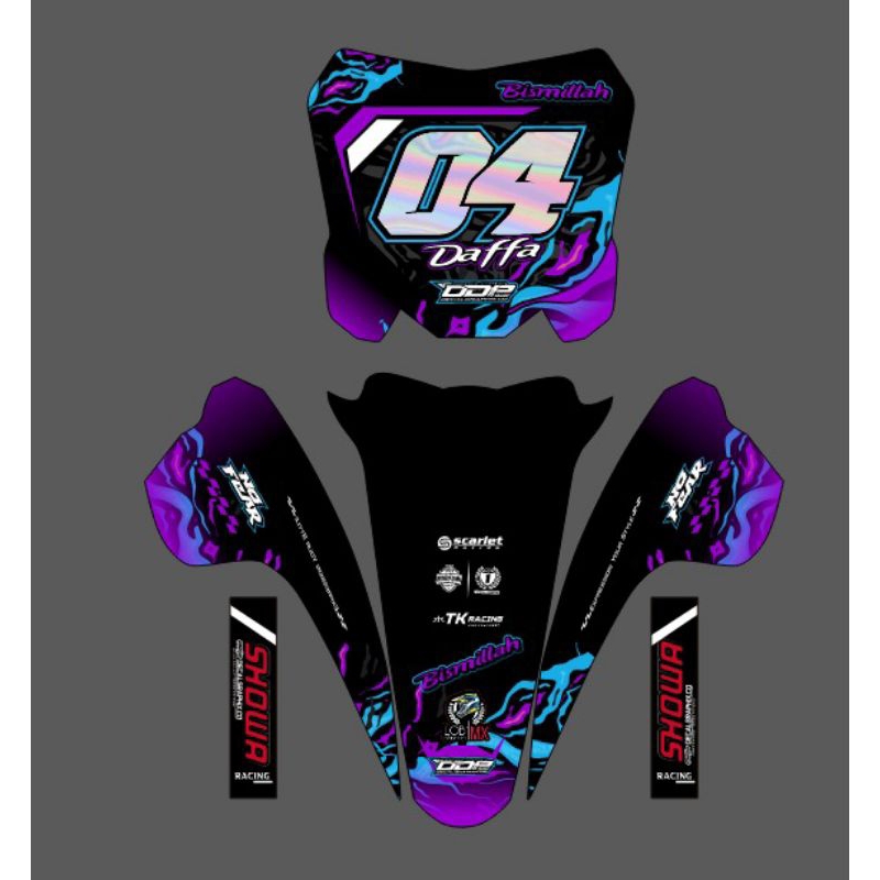 custom papan nomor spakbor RBT only