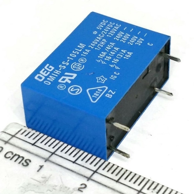 HEMAT PROMO OEG RELAY 5VDC 4pin  Relay 5 vdc 4 pin  Relay 5 volt dc  Relay 5v