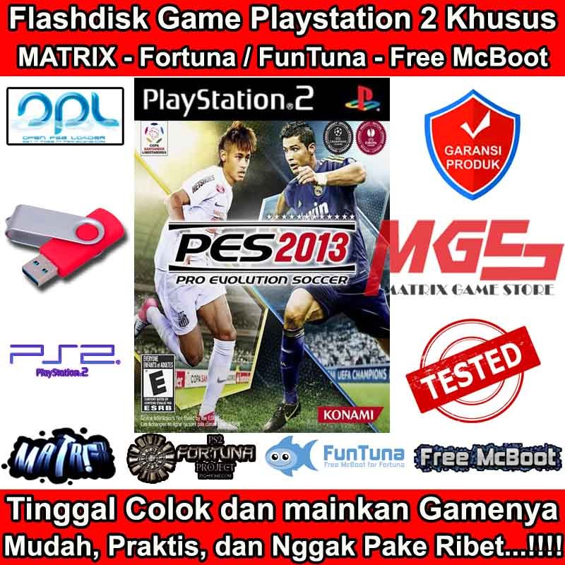 Flashdisk Game PS2 PS 2 PES 2013 - Pro Evolution Soccer 2013