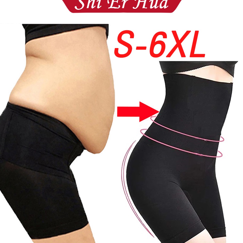 Belanja hemat id2t7Sh SHIERHUA S6XL korset pelangsing perut buncit korset ibu melahirkan celana kors