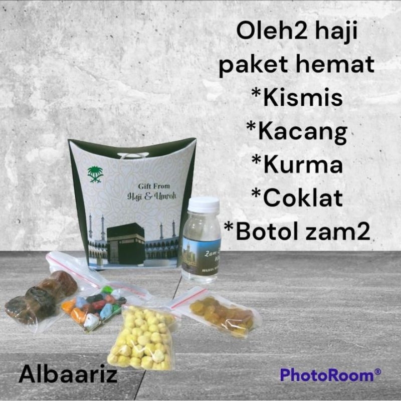 

paket hemat berkah oleh-oleh haji&umroh(tanpa dus)