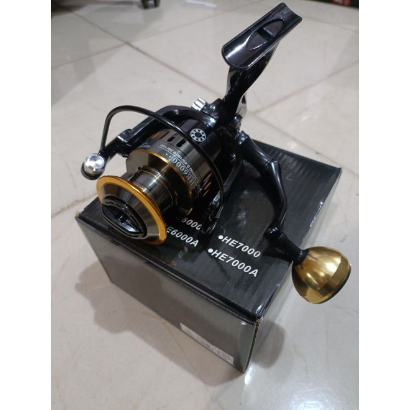 Kagura Linghue 6000 Reel Pancing Sipinning 14 Ball Bearing Metal Alumunium