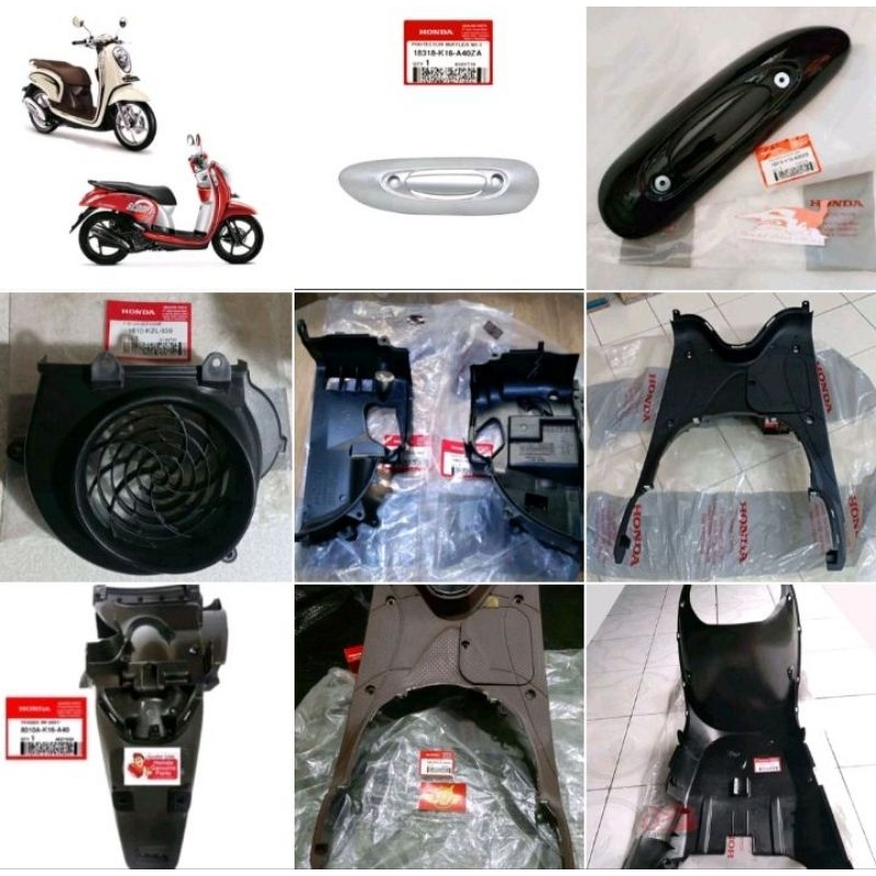 COVER BODY KASAR SCOPY FI 2013-2017 ORIGINAL