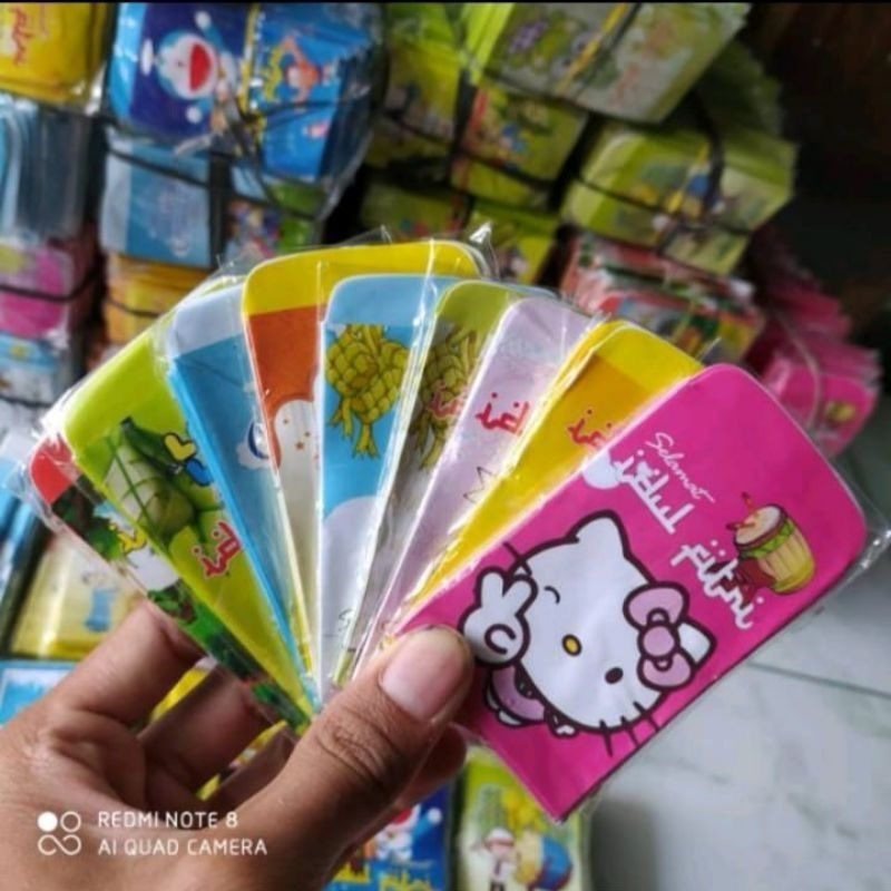 

Amplop lebaran Grosir 100 pack amplop mini karakter viral