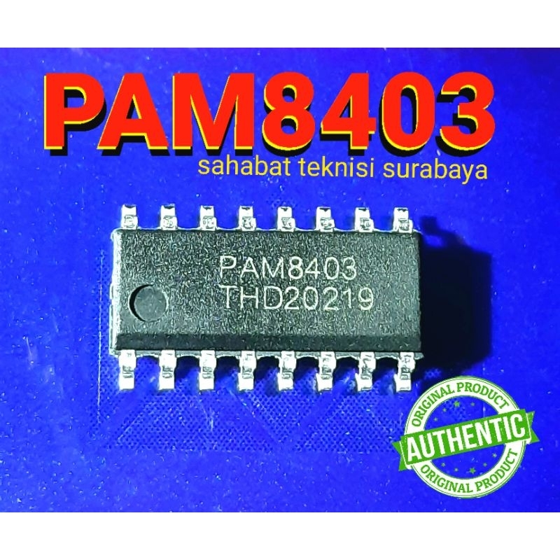 IC PAM8403 IC Power 3Watt/5V stereo