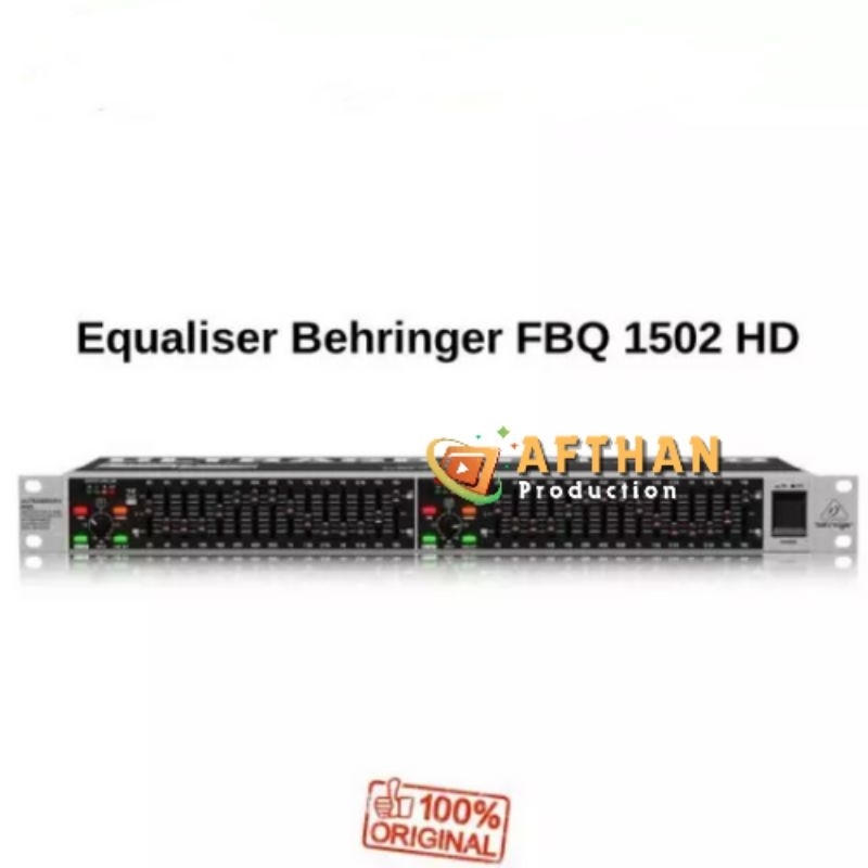 Equalizer Behringer FBQ1502HD 15-Band Stereo Graphic Equalizer