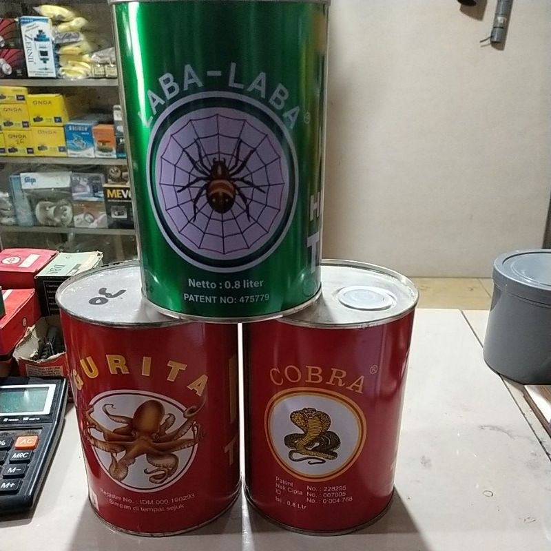 Thinner Cobra merah satu liter