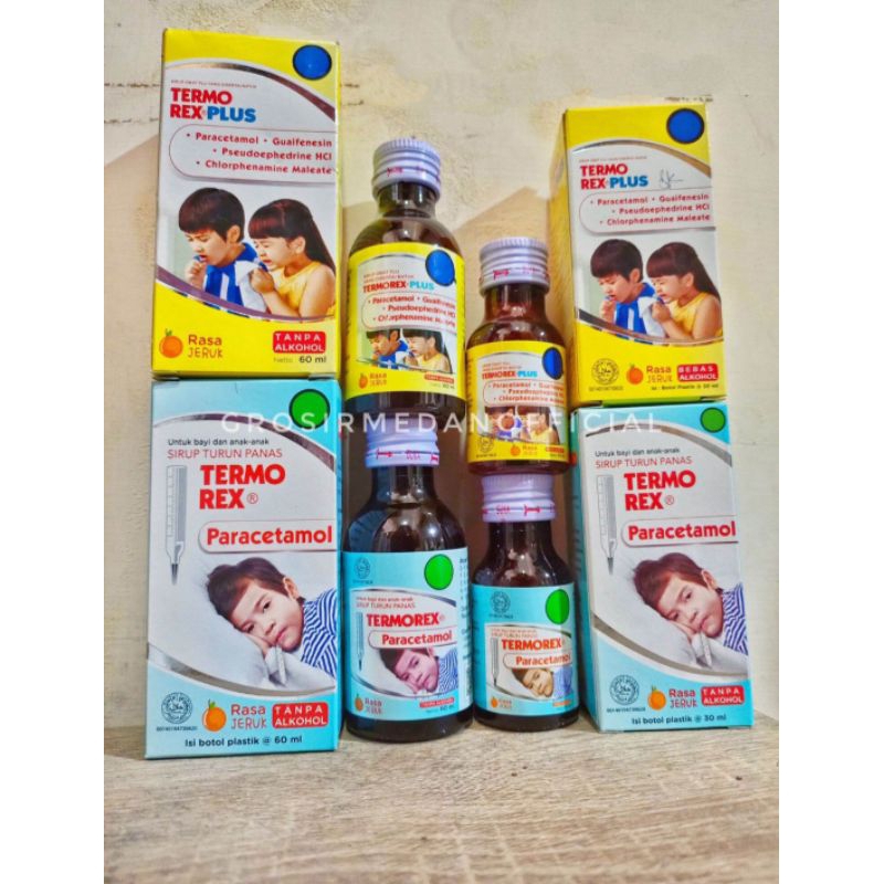 TERMOREX SIRUP DAN TERMOREX PLUS SIRUP