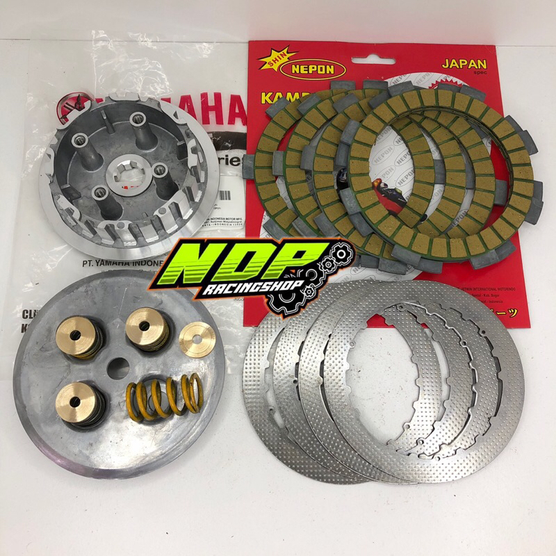 Rumah kampas kopling Nepon Fiz R jupiter modif FR80 sepaket lengkap