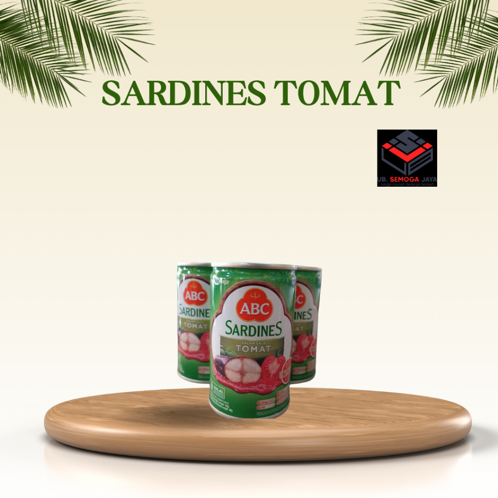 

ABC Sarden Saus Tomat 155 g