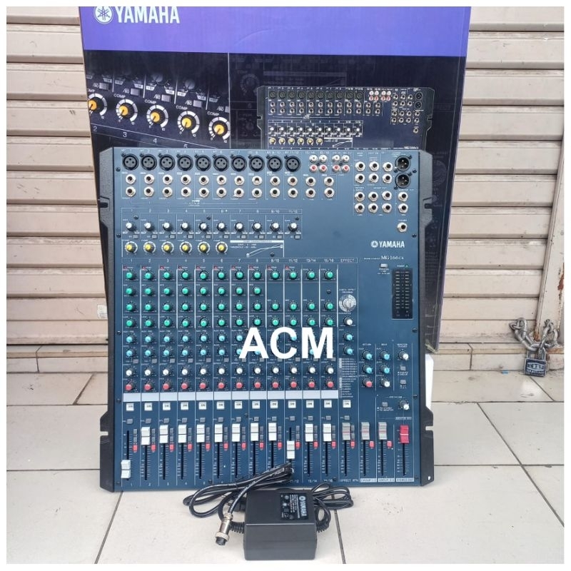 MIXER AUDIO YAMAHA MG166CX MIXER 16 CHANNEL MG 166 CX MG 166CX