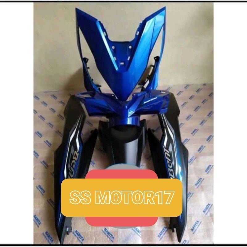 COVER BODY BEAT FI ESP ECHO 2016_2019 STRIPING BIRU HITAM
