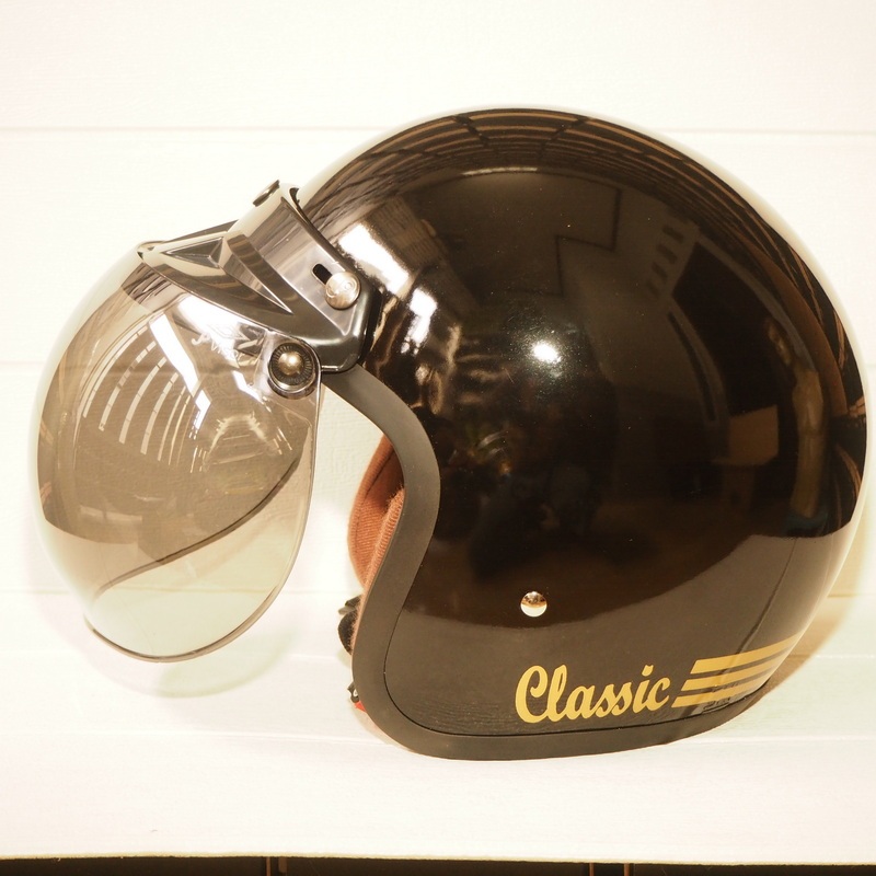 HELM BOGO CLASSIC SNI DEWASA PRIA DAN WANITA GLOSSY DOVE BANYAK WARNA HITAM METALIC