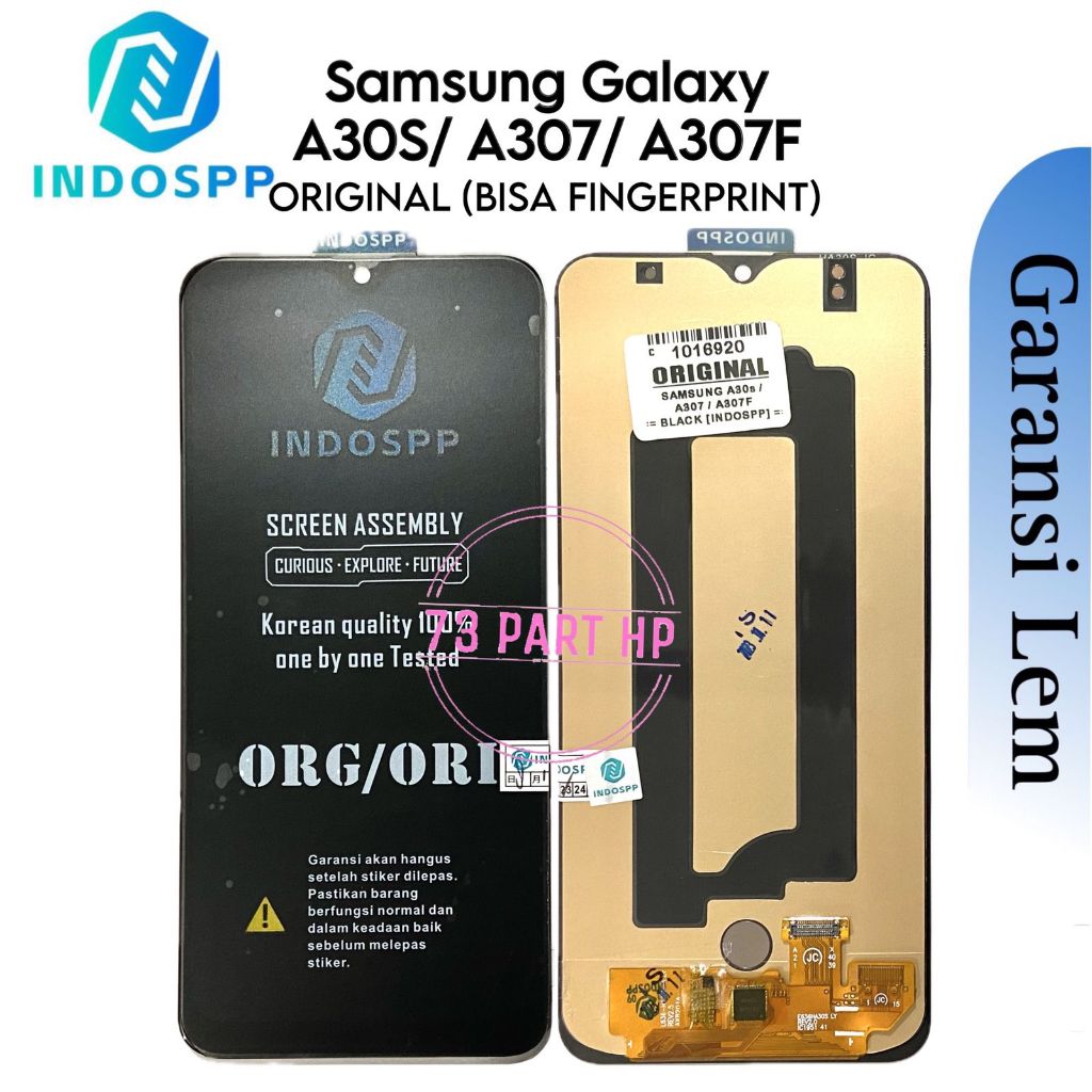 LCD Touchscreen Fullset Samsung Galaxy A30S / A307 / A307F / SM-A307F / SM-A307FN / SM-A307G / SM-A3