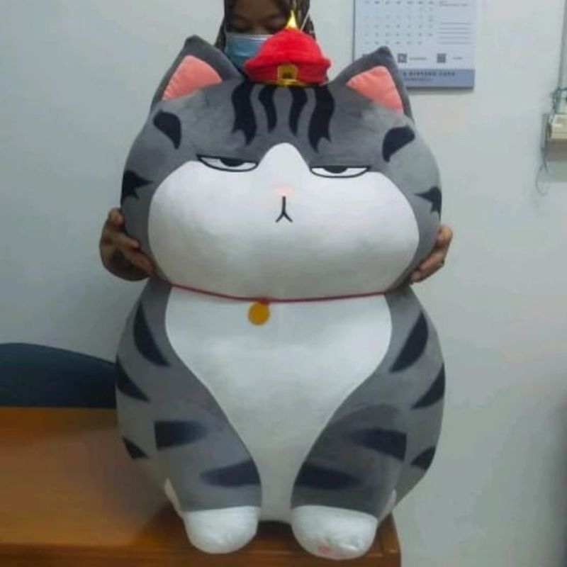 Boneka Furyu Cat Jumbo 90Cm/Boneka Kucing Bete