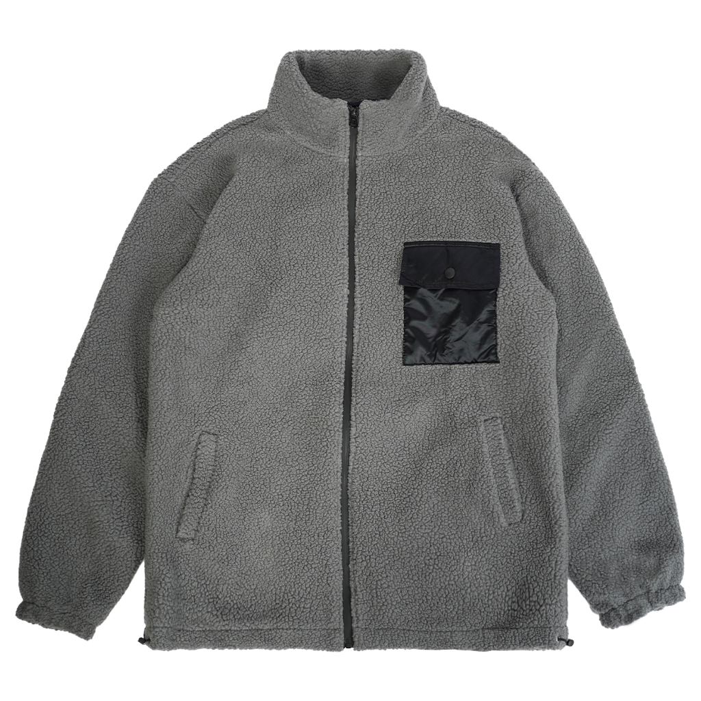 Provider Jaket Sherpa - Poole Grey