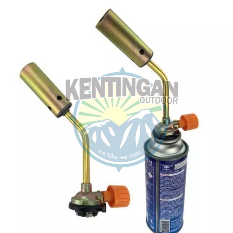 Gas Torch manual Leher Panjang - Alat Barbeque - Alat Tukang Las