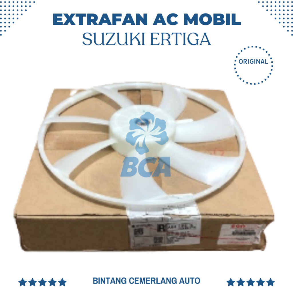 DAUN EXTRAFAN EXTRA FAN AC Mobil Suzuki Ertiga ORIGINAL