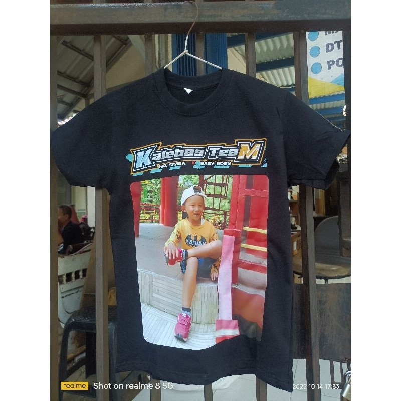 sablon kaos anak / cetak kaos sablon anak / sablon kaos foto anak / sablon kaos gambar anak