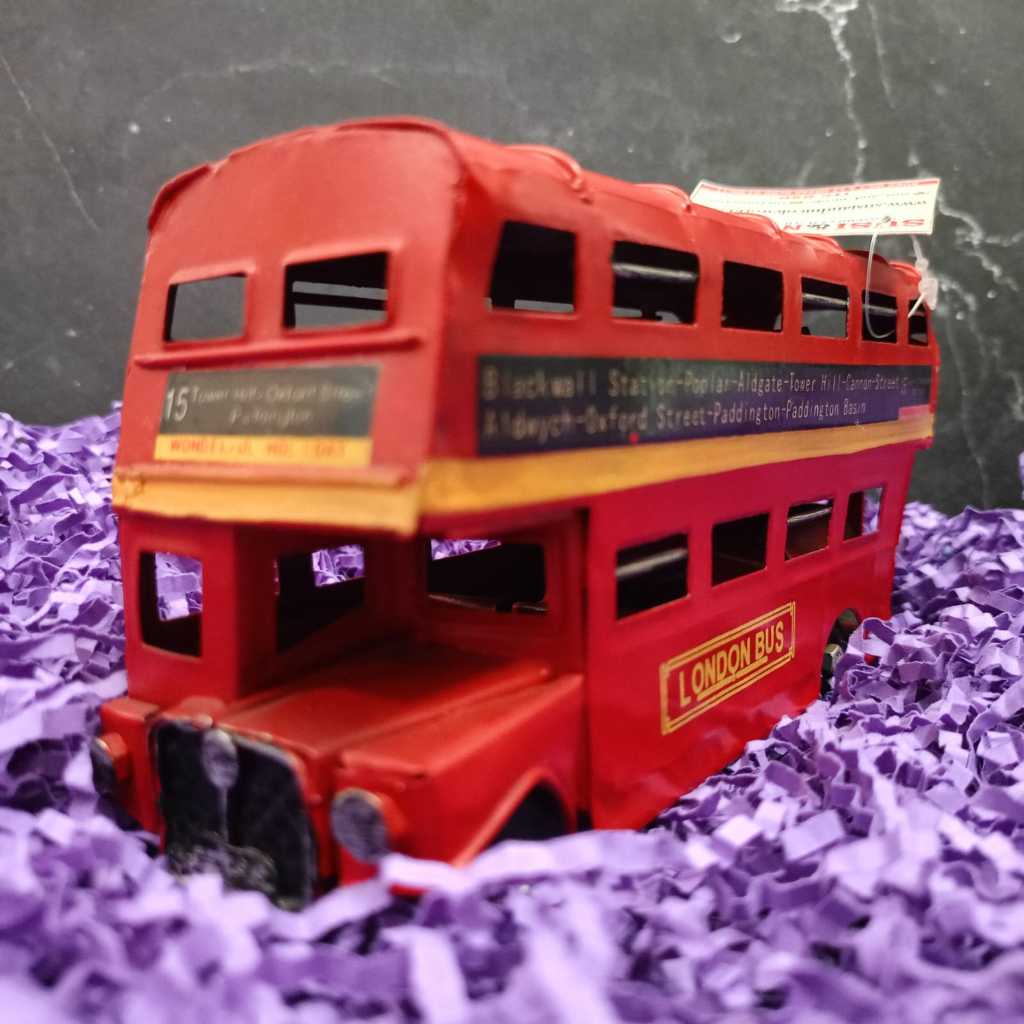 diecast miniatur bus london