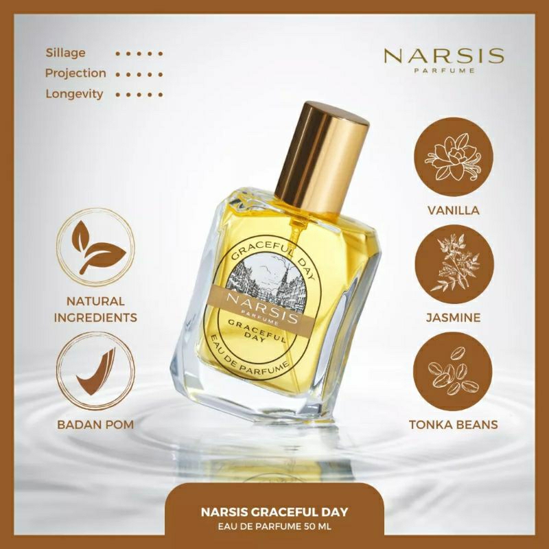 Parfum Narsis Eau de toilet Gracefull Day Ori