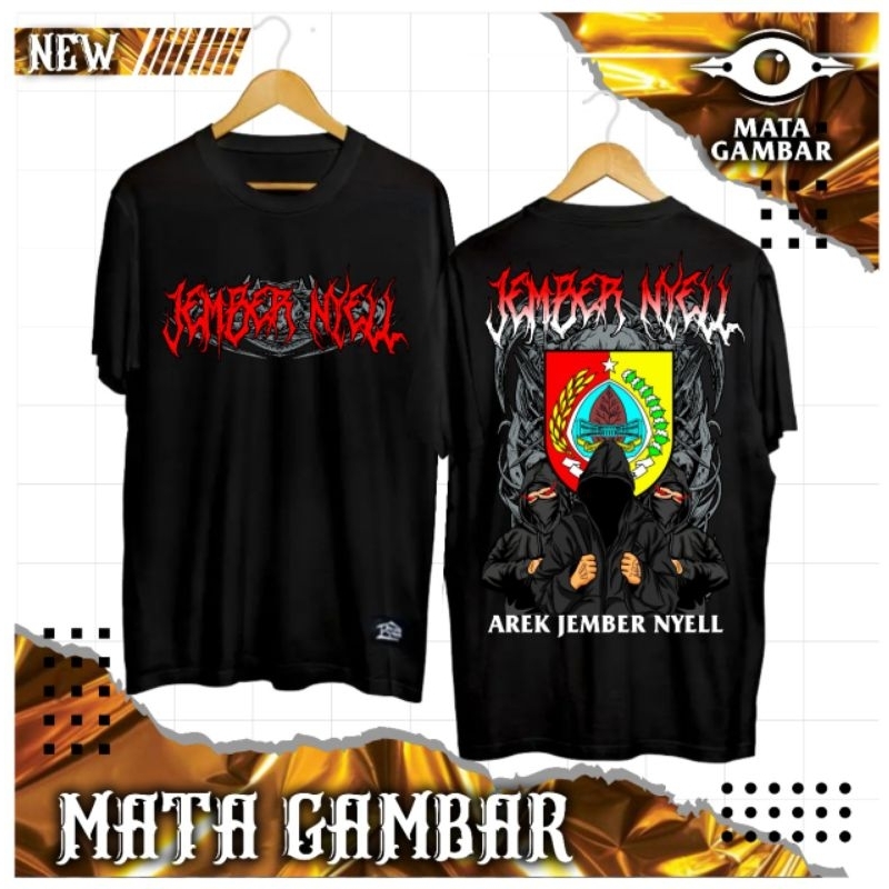 T-SHIRT JEMBER NYELL || KAOS JEMBER || COD
