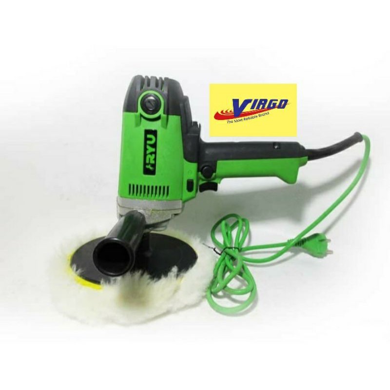 RYU RGP180E MESIN POLES 7" POLISHER MOBIL MOTOR 7 INCH RGP 180E