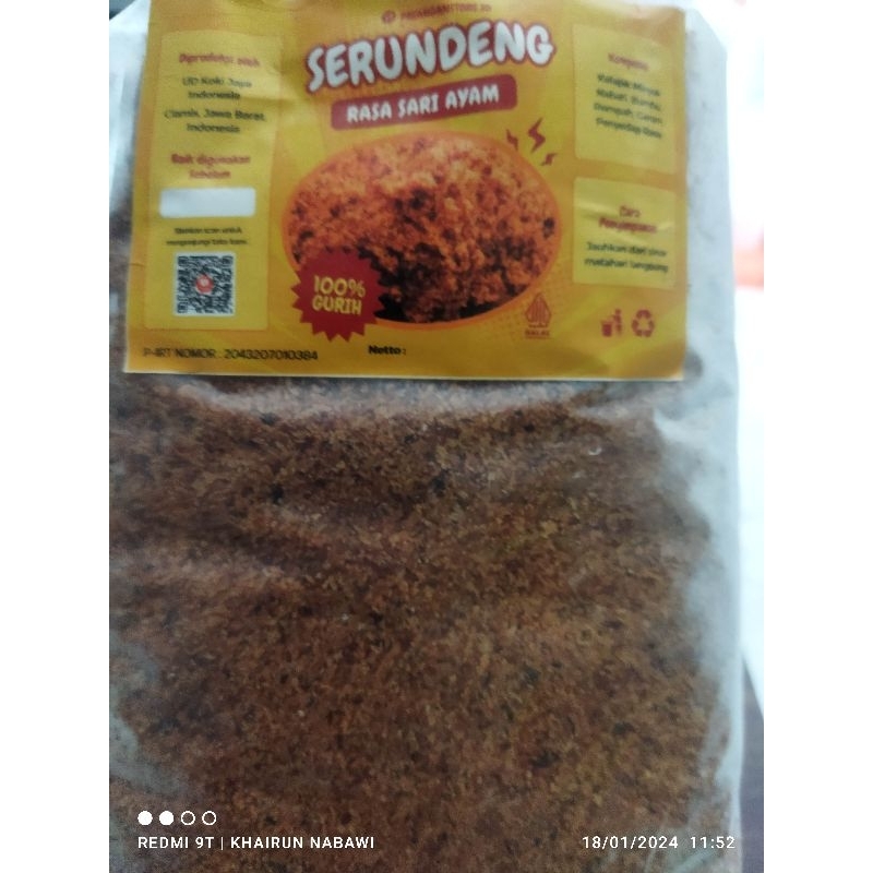 

Serundeng atau kelapa gonseng