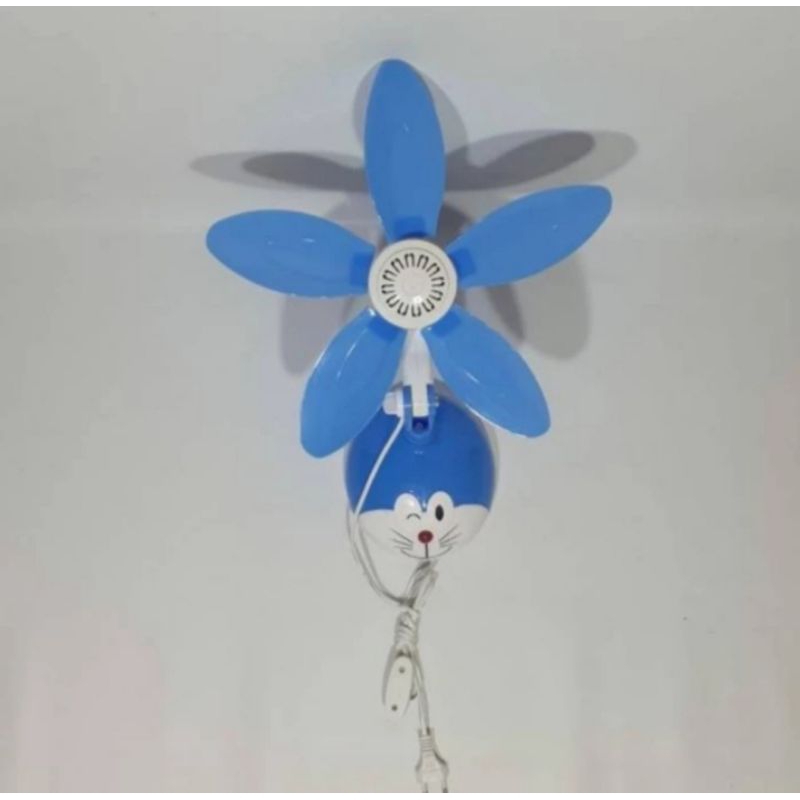 Kipas Angin Meja Dinding Karakter Kumbang Dan Doraemon KYZUKU