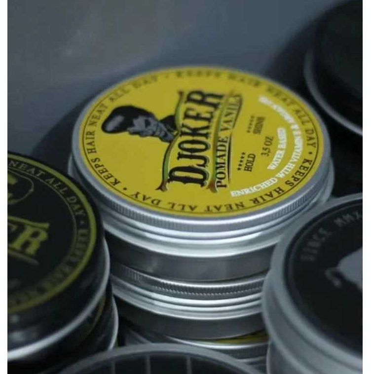 DJOKER POMADE WATER BASED GOLD VANILA SCENT Aroma Wangi Vanilla