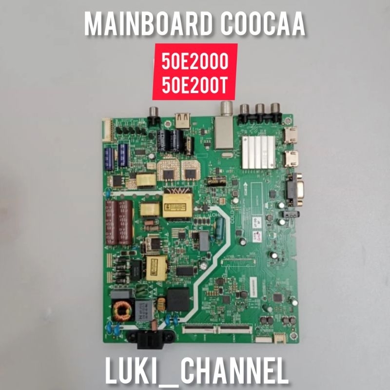 MB MAINBOARD TV LED COOCAA 50E2000 50E2000T