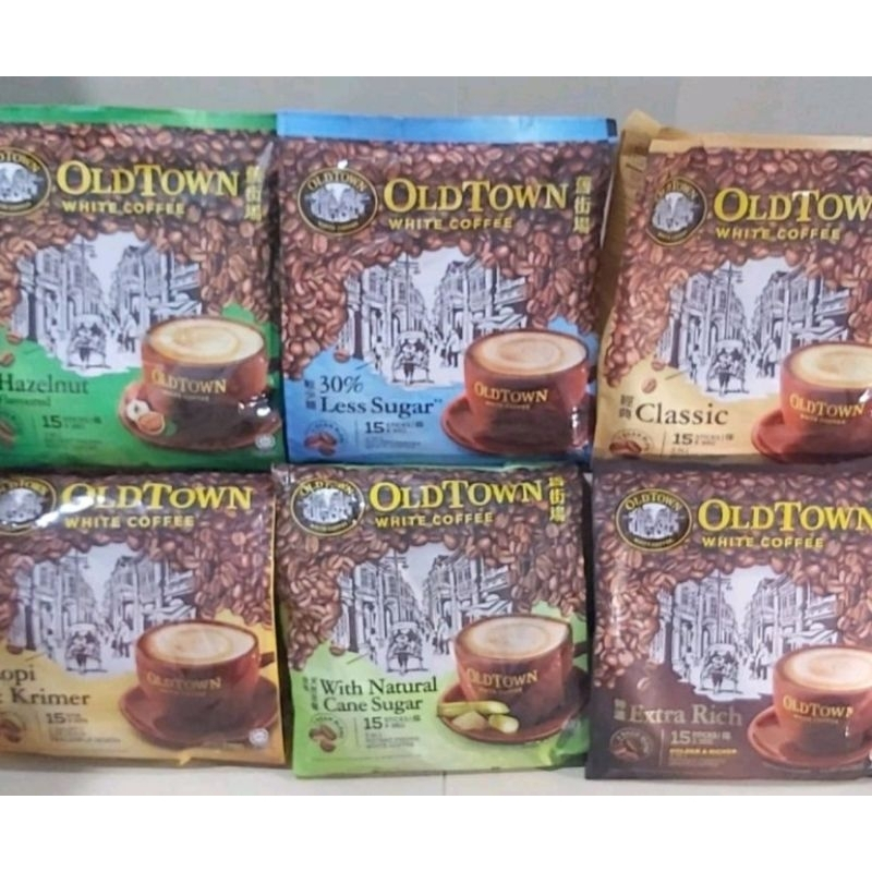 

Kopi Old Town White coffee Clasic Hazelnut Extra Rich