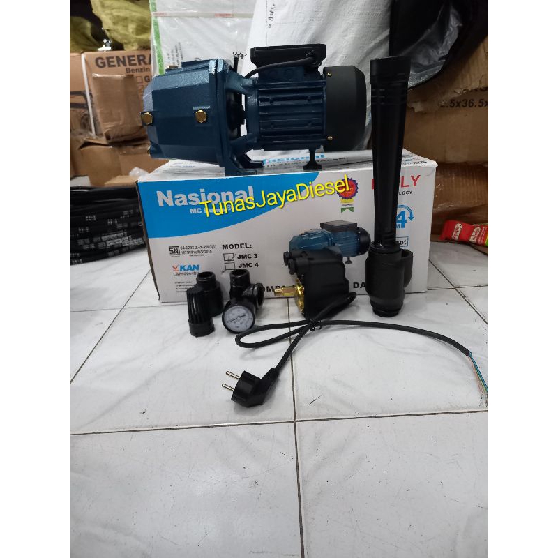 JetPump NASIONAL MC PUMP 370 Pompa Air Sumur Dalam Otomatis