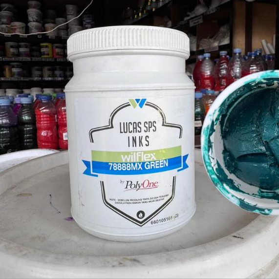 

Tinta Sablon Plastisol WILFLEX Lucas 1kg MURAH