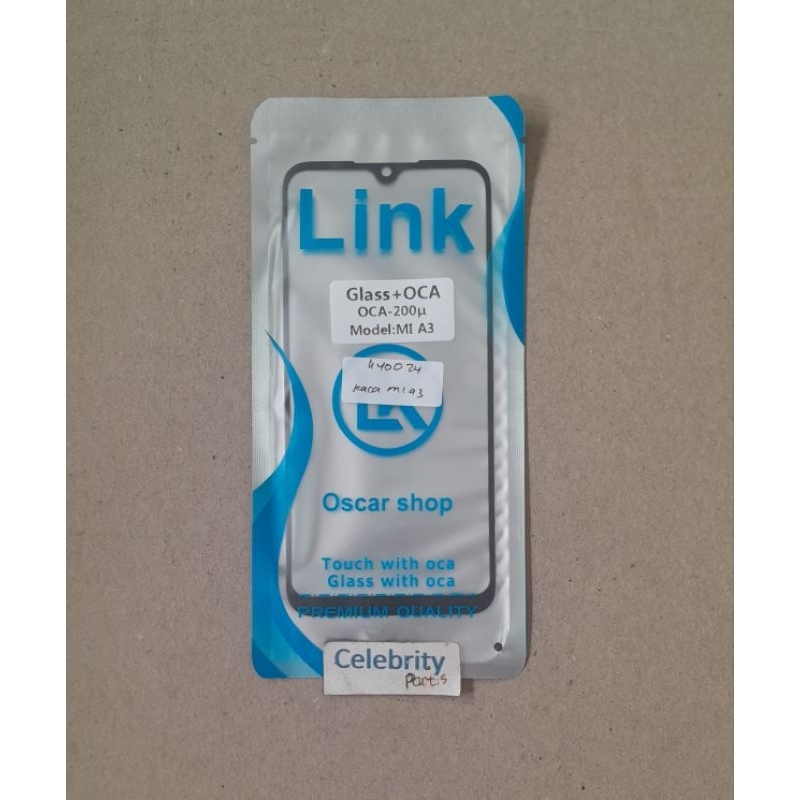 GLASS + OCA XIAOMI MIA3 Mi A3 KACA TOUCHSCREEN