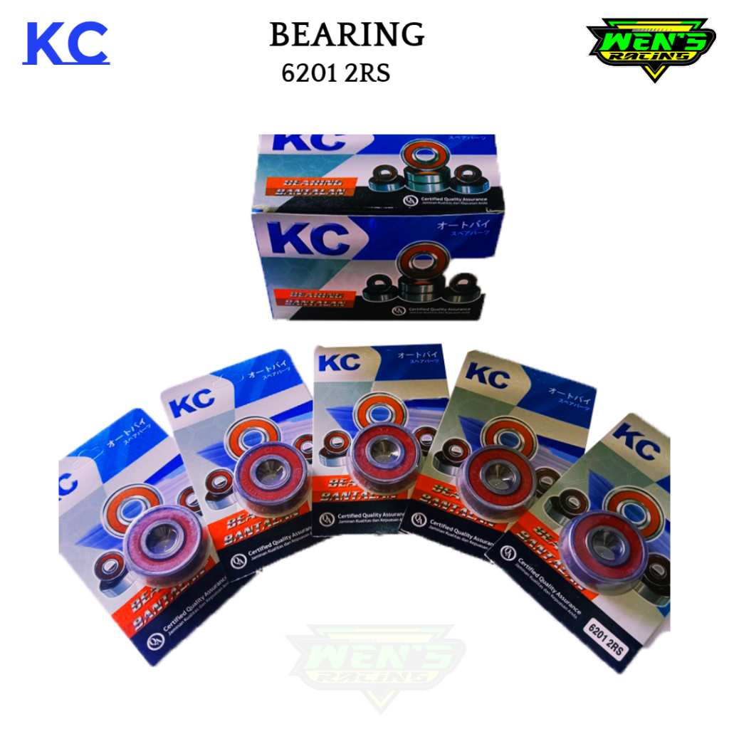 BEARING BERING 6201 LAHER 6201 2RS LAHER RODA DEPAN BEAT KARISMA SUPRA X 125 VARIO SCOOPY REVO ABS D