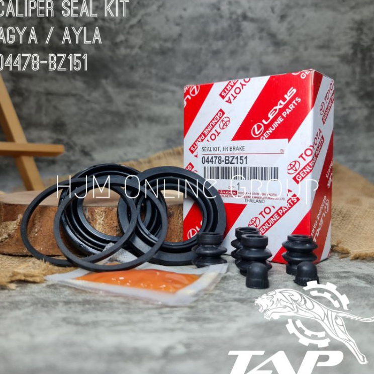 CALIPER KIT  SEAL KIT KARET REM CAKRAM DEPAN AGYA AYLA