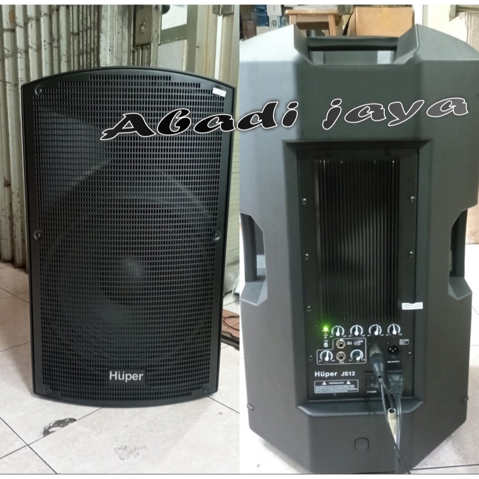 new speaker aktif huper js12 / js 12 15 inch 1 buah blutooth tws