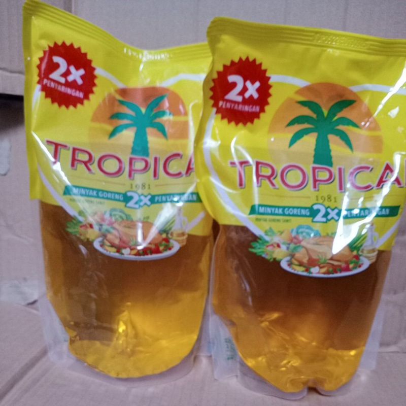 

tropical 2 liter kemasan revil/harga per pcs /exp 09-25