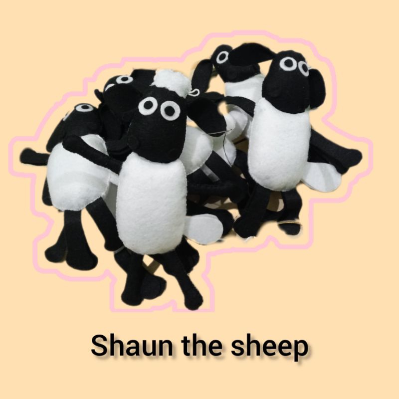 Gantungan Shaun the Sheep flanel