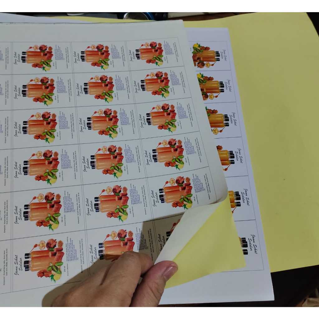 

Cetak Stiker Cromo A3+