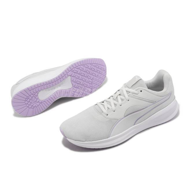 Sepatu Puma Running PUMA Transport Puma Puma Feather Gray-Vivid Violet 377028 26