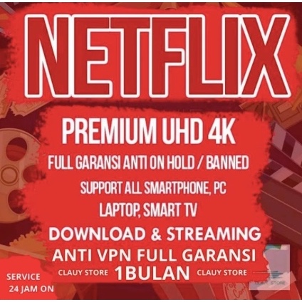 NETFLIX PRIVATE TERMURAH 1 BULAN